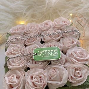 Pink by VS Green dog tag